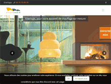 Tablet Screenshot of enerlogis.fr